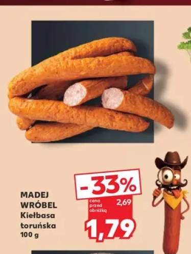 Kiełbasa toruńska Madej Wróbel