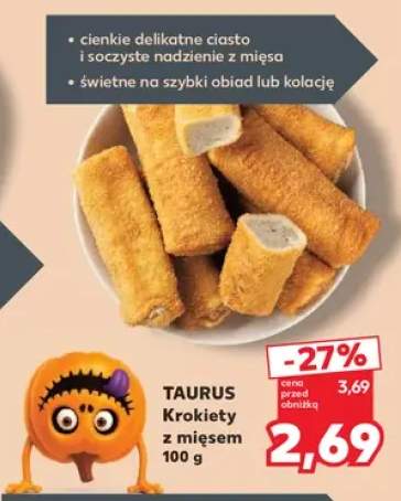 Krokiety z mięsem Taurus