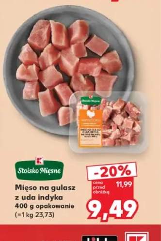 Mięso na gulasz z uda indyka Stoisko Mięsne