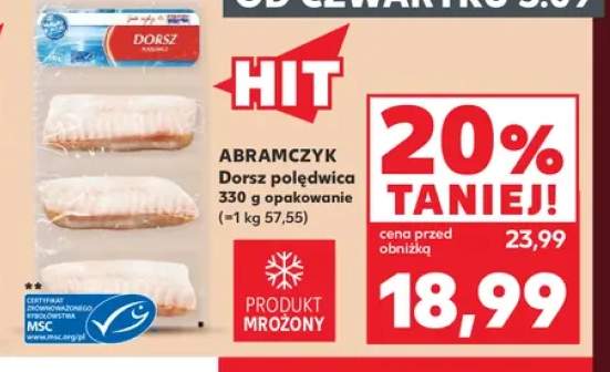 Dorsz polędwica Abramczyk