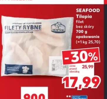 Tilapia filet bez skóry Seafood