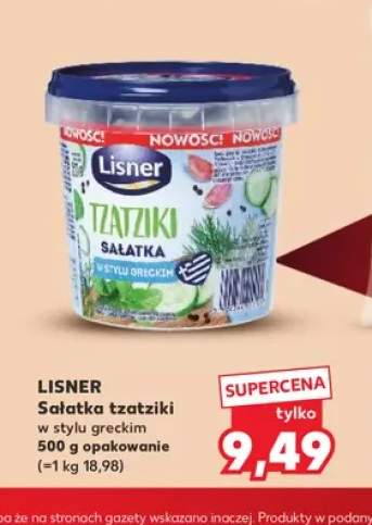 Sałatka tzatziki w stylu greckim Lisner