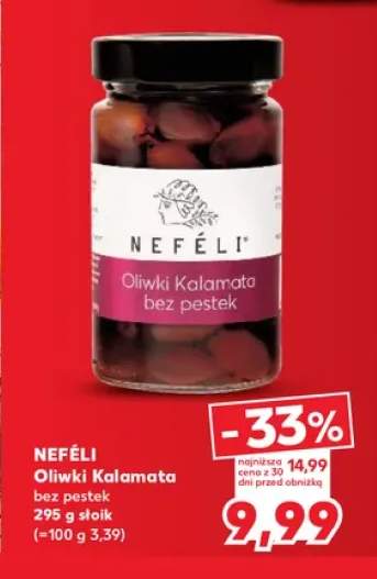 Oliwki Kalamata bez pestek Neféli