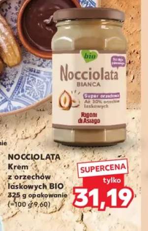 Krem z orzechów laskowych Nocciolata