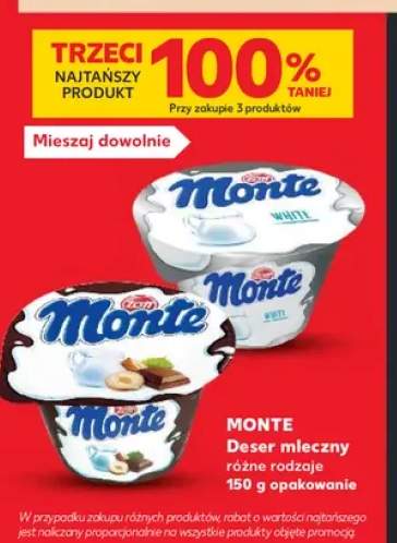 Deser mleczny Monte +1 wariant