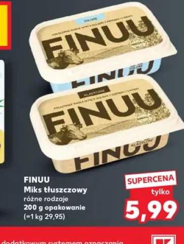 Miks tłuszczowy Finuu klasyczne +1 wariant