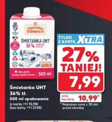 Śmietanka UHT Stąd takie Dobre! 36%