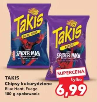 Chipsy kukurydziane Takis Blue Heat +1 wariant