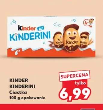 Ciastka Kinder Kinderini