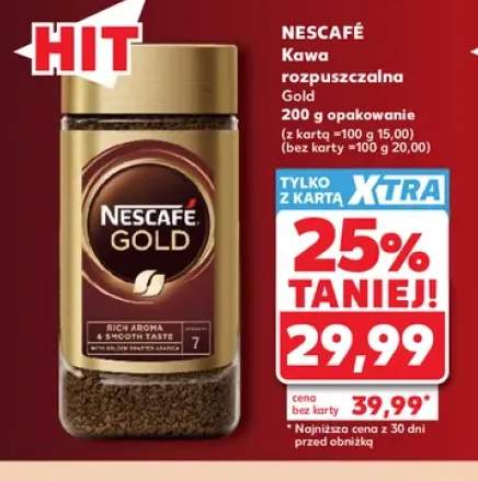 Kawa rozpuszczalna Nescafé Gold