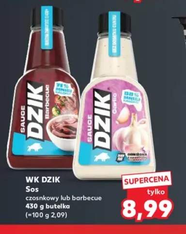 Sos czosnkowy WK Dzik +1 wariant