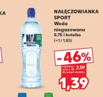 Woda niegazowana Nałęczowianka Sport