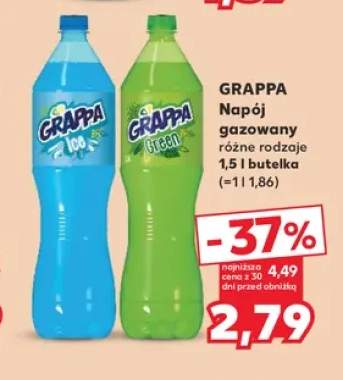 Napój gazowany Grappa Ice +1 wariant