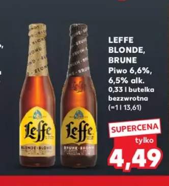 Piwo Leffe Blonde +1 wariant
