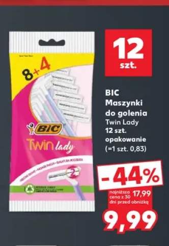 Maszynki do golenia BIC Twin Lady 12-pak