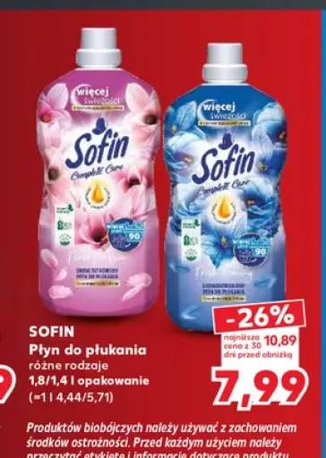 Płyn do płukania Sofin Complete Care Floral Passion +1 wariant