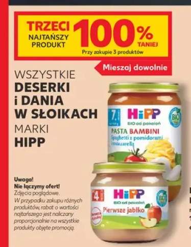 Deserki i dania w słoikach marki HiPP +2 warianty