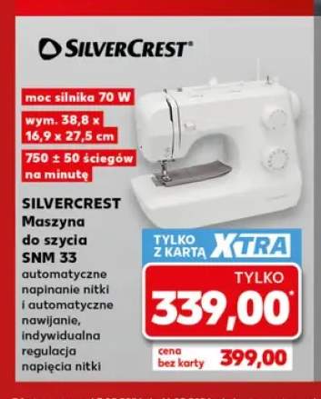 Maszyna do szycia Silvercrest Snm 33