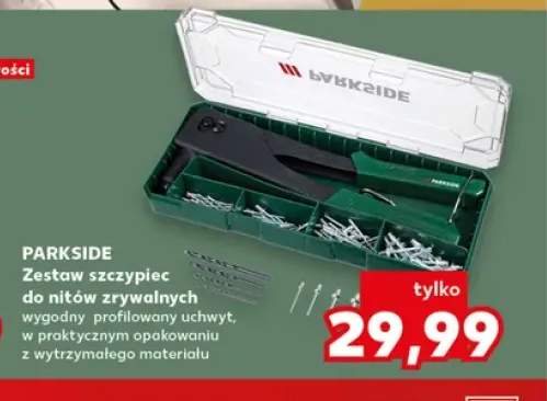 Zestaw szczypiec do nitów zrywalnych Parkside