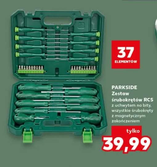 Zestaw śrubokrętów Rcs Parkside