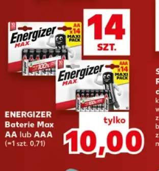 Baterie Energizer Max Aa 14-pak +1 wariant