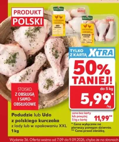 Podudzie z kurczaka +1 wariant
