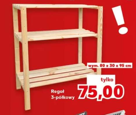 Regał 3-półkowy
