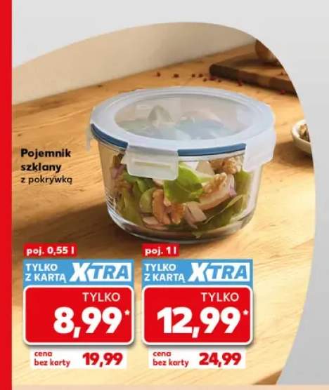 Pojemnik szklany z pokrywką Silvercrest 0,55 l +1 wariant