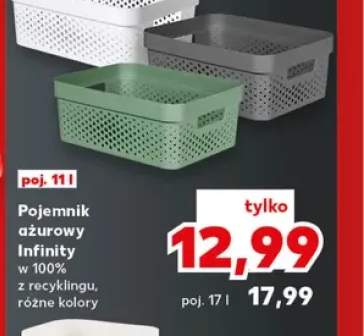 Pojemnik ażurowy Infinity Curver 17 l +1 wariant