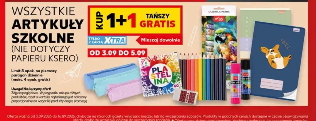 Artykuły szkolne +7 wariantów