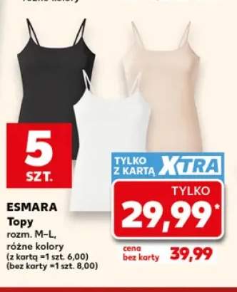 Topy Esmara 5-pak