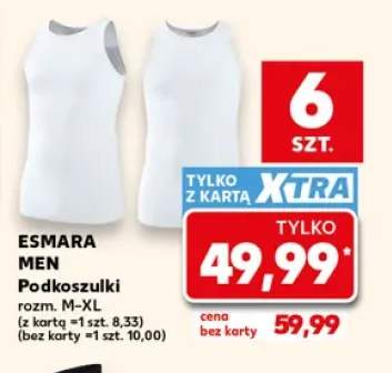 Podkoszulki 6-pak