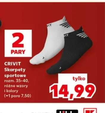 Skarpety sportowe Crivit 2-pak