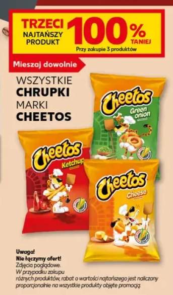 Chrupki Cheetos Green Onion +3 warianty