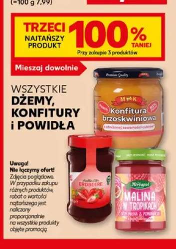 Dżemy, konfitury i powidła +3 warianty