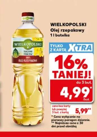 Olej rzepakowy Wielkopolski