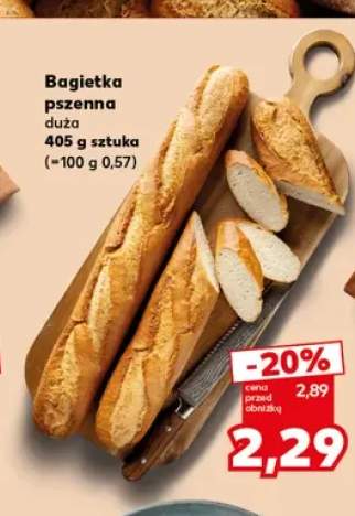 Bagietka pszenna duża