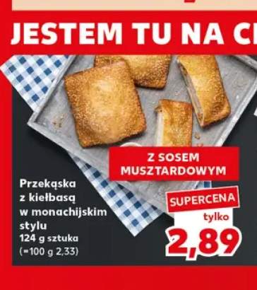 Przekąska z kiełbasą w monachijskim stylu