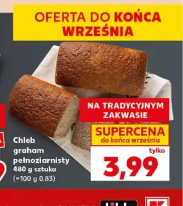 Chleb graham pełnoziarnisty