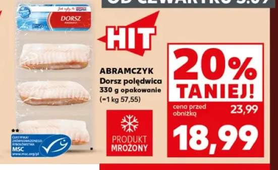 Dorsz polędwica Abramczyk