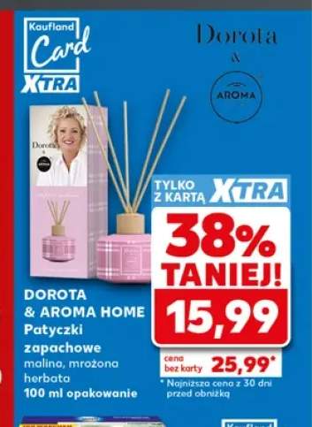 Patyczki zapachowe malina Dorota & Aroma Home +1 wariant