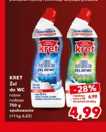 Żel do WC Kret