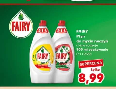 Płyn do mycia naczyń Cytryna Fairy +1 wariant