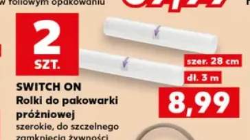 Rolki do pakowarki próżniowej 2-pak Switch On