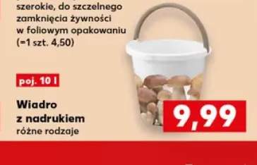 Wiadro z nadrukiem
