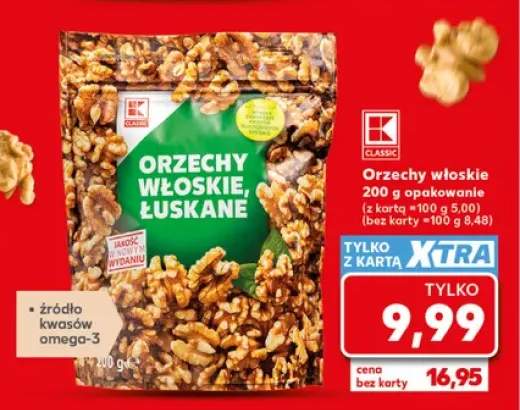 Orzechy włoskie łuskane K-Classic