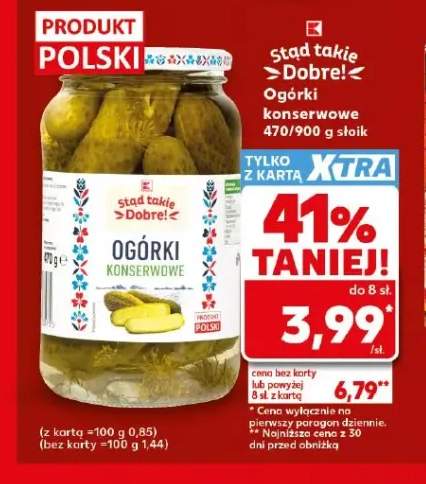 Ogórki konserwowe Stąd Takie Dobre!