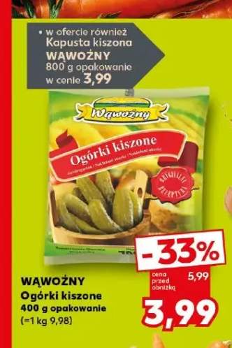 Kapusta kiszona Wąwoźny +1 wariant