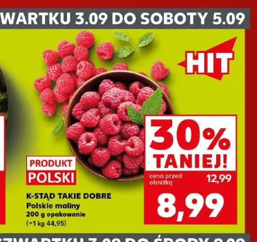 Maliny polskie K-Stąd Takie Dobre