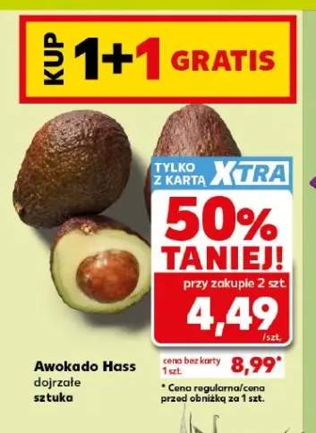 Awokado Hass dojrzałe